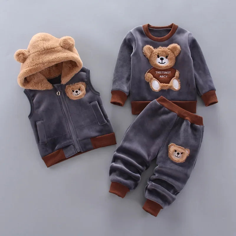 Conjunto de Frio Urso Kids